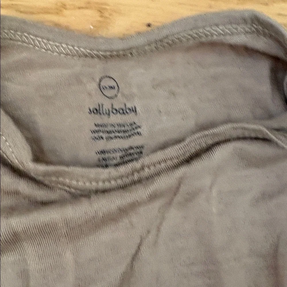 TWO Solly Baby - Sleep Gown 0-3 months BEIGE GREY